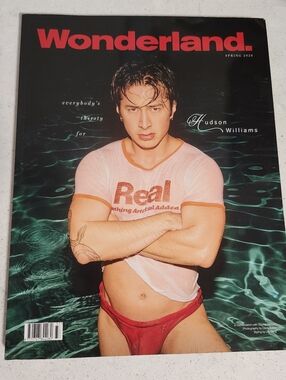 Wonderland Magazine Spring 2026 HUDSON WILLIAMS Heated Rivalry Sold Out